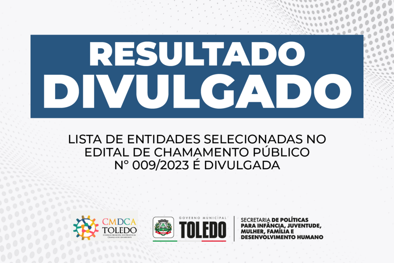 Todas as seis organizações que se inscreveram foram consideradas aptas a receber recursos do FMDCA advindos da “Campanha Legal/Pacto pela Criança”