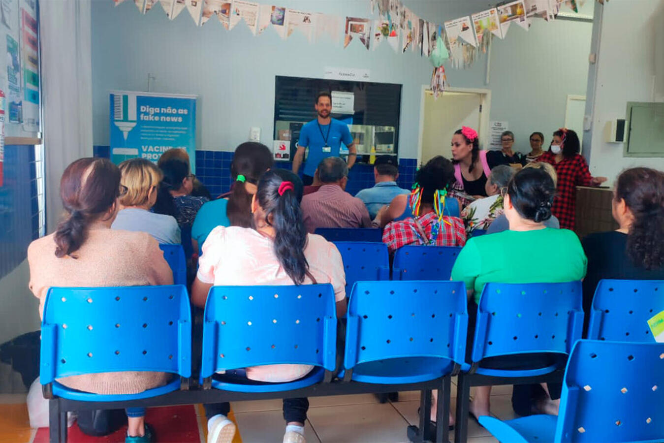 Momentos de entretenimento associados a orientações sobre saúde e bem-estar marcaram festas nas unidades de Concórdia do Oeste, Vila Nova e Santa Clara IV