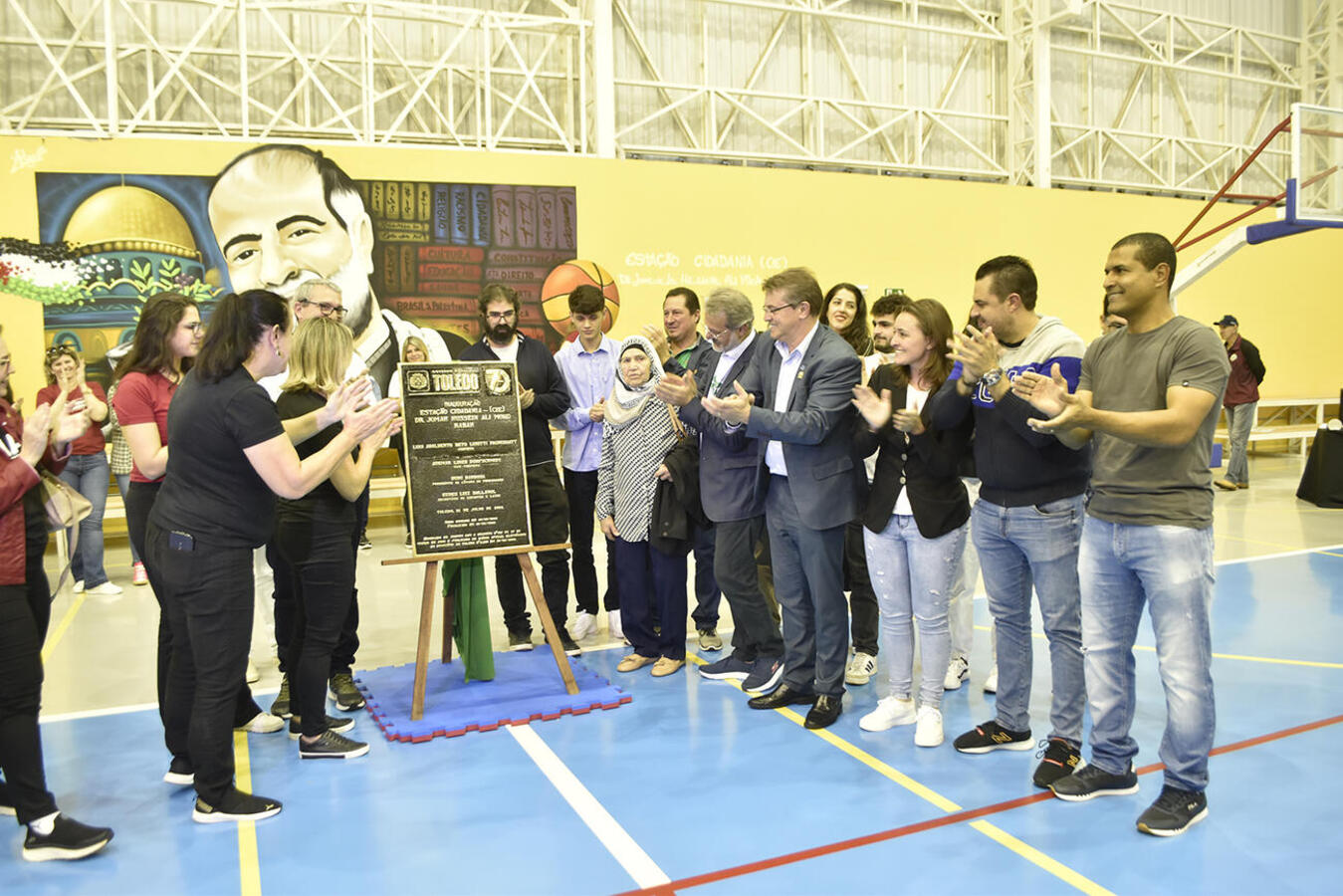 Repleto de momentos emocionantes, ato na manhã desta sexta (21) marca a entrega da maior estrutura esportiva de Toledo, onde R$ 7,4 mi foram investidos 