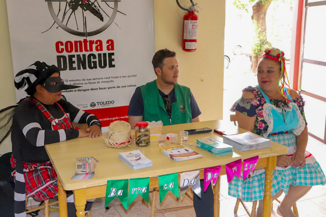 Momentos de entretenimento associados a orientações sobre saúde e bem-estar marcaram festas nas unidades de Concórdia do Oeste, Vila Nova e Santa Clara IV