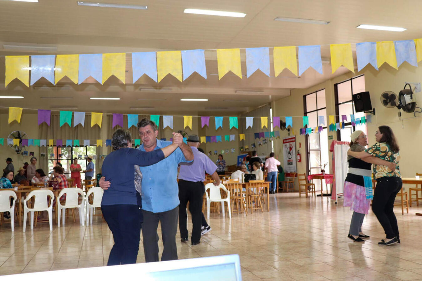 Momentos de entretenimento associados a orientações sobre saúde e bem-estar marcaram festas nas unidades de Concórdia do Oeste, Vila Nova e Santa Clara IV