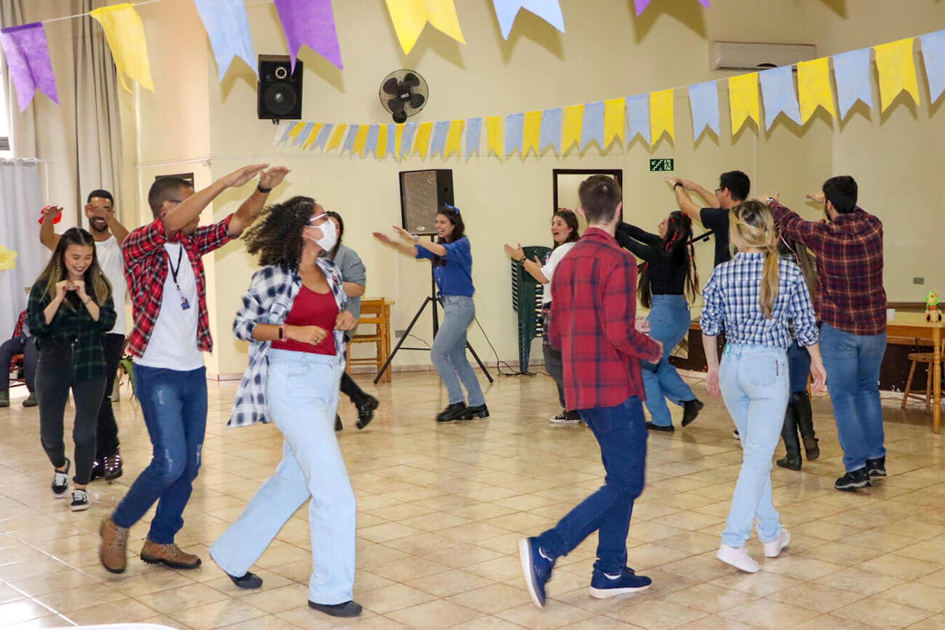 Momentos de entretenimento associados a orientações sobre saúde e bem-estar marcaram festas nas unidades de Concórdia do Oeste, Vila Nova e Santa Clara IV