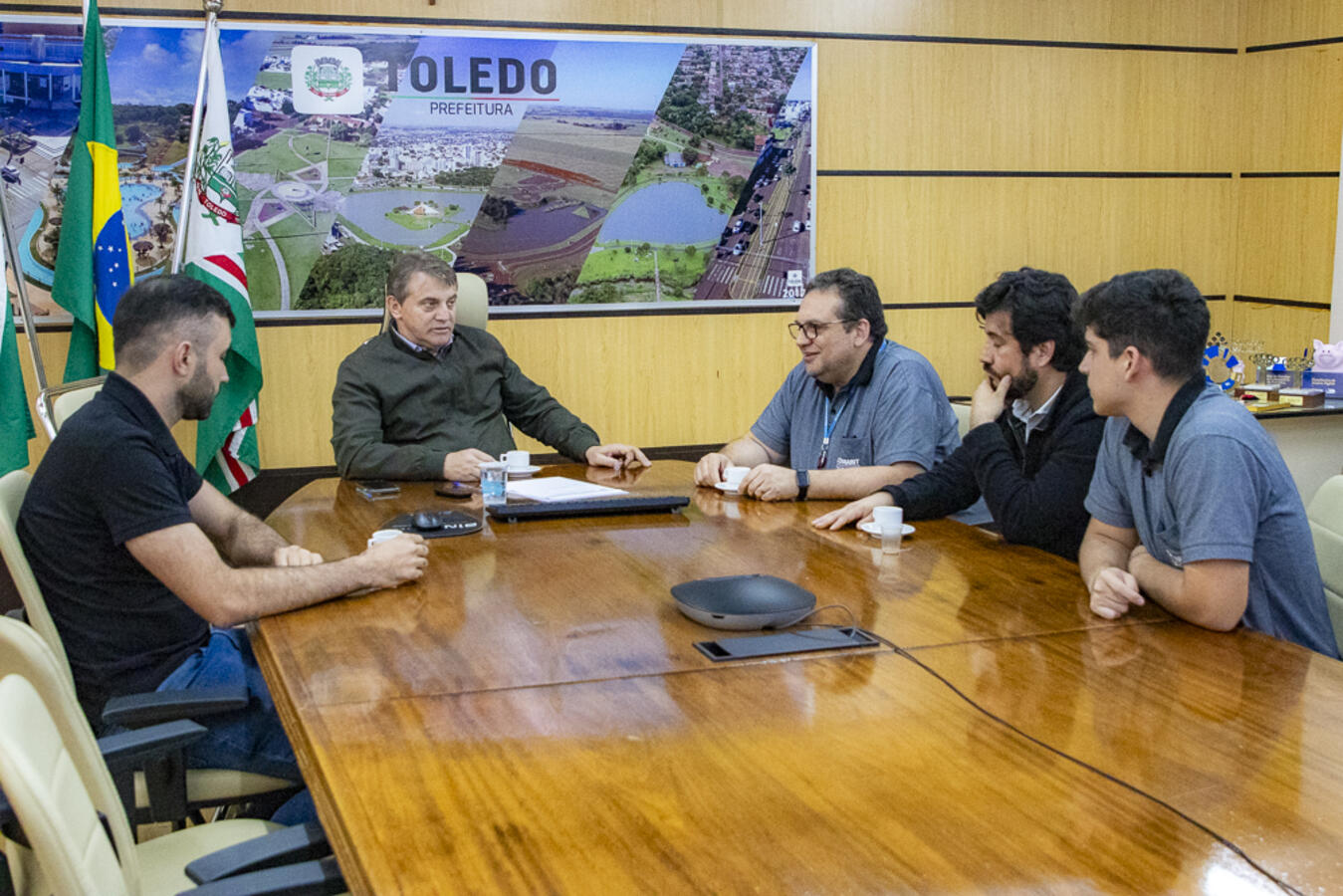 Empresários chilenos são recebidos pela gestão municipal