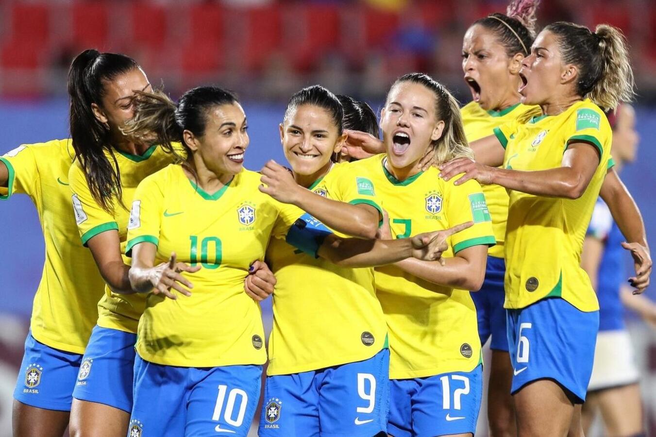 Copa do Mundo Feminino Uniforme do Brasil Folha de atividades