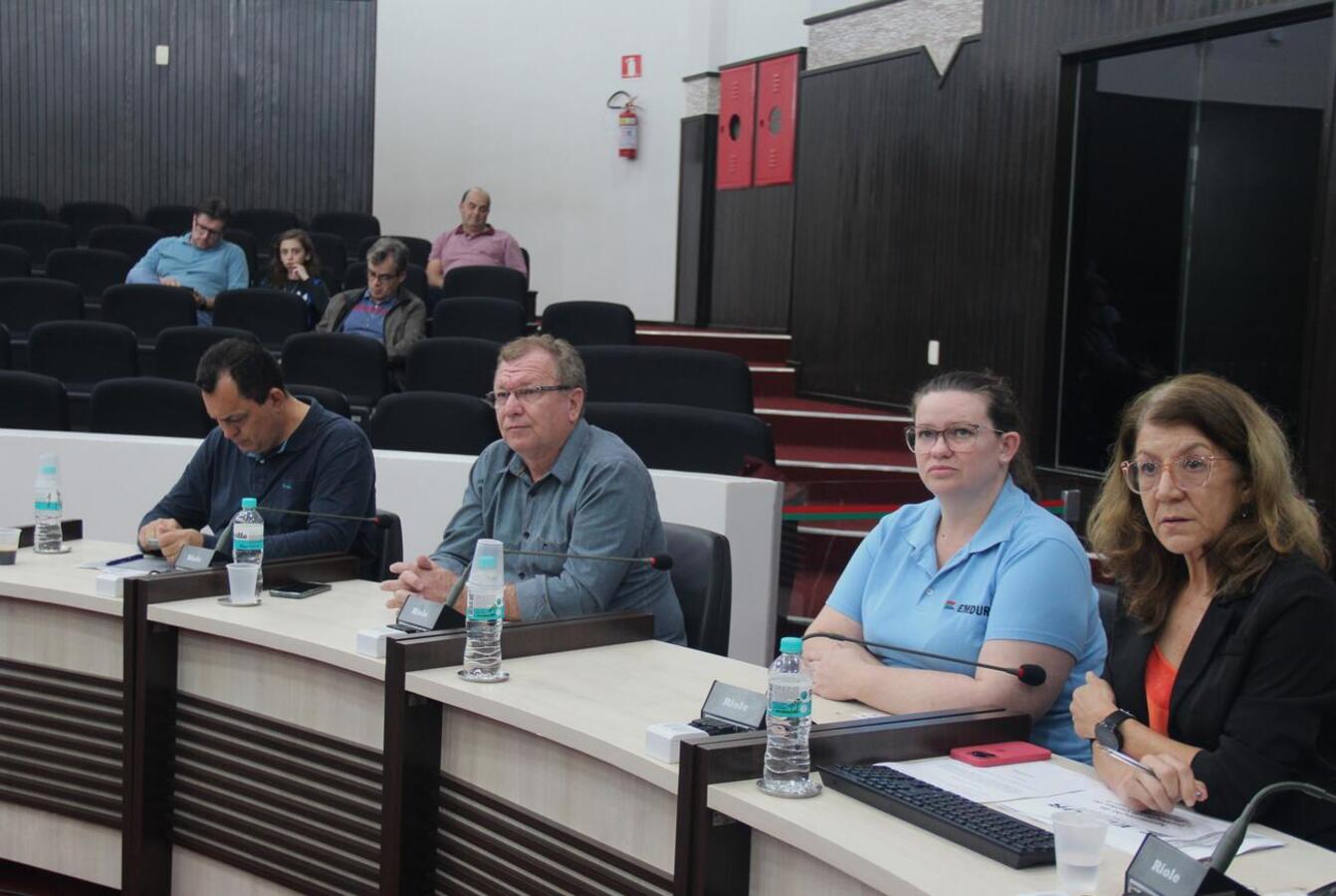 Emdur apresentou resultados do 1º semestre de 2023 aos vereadores