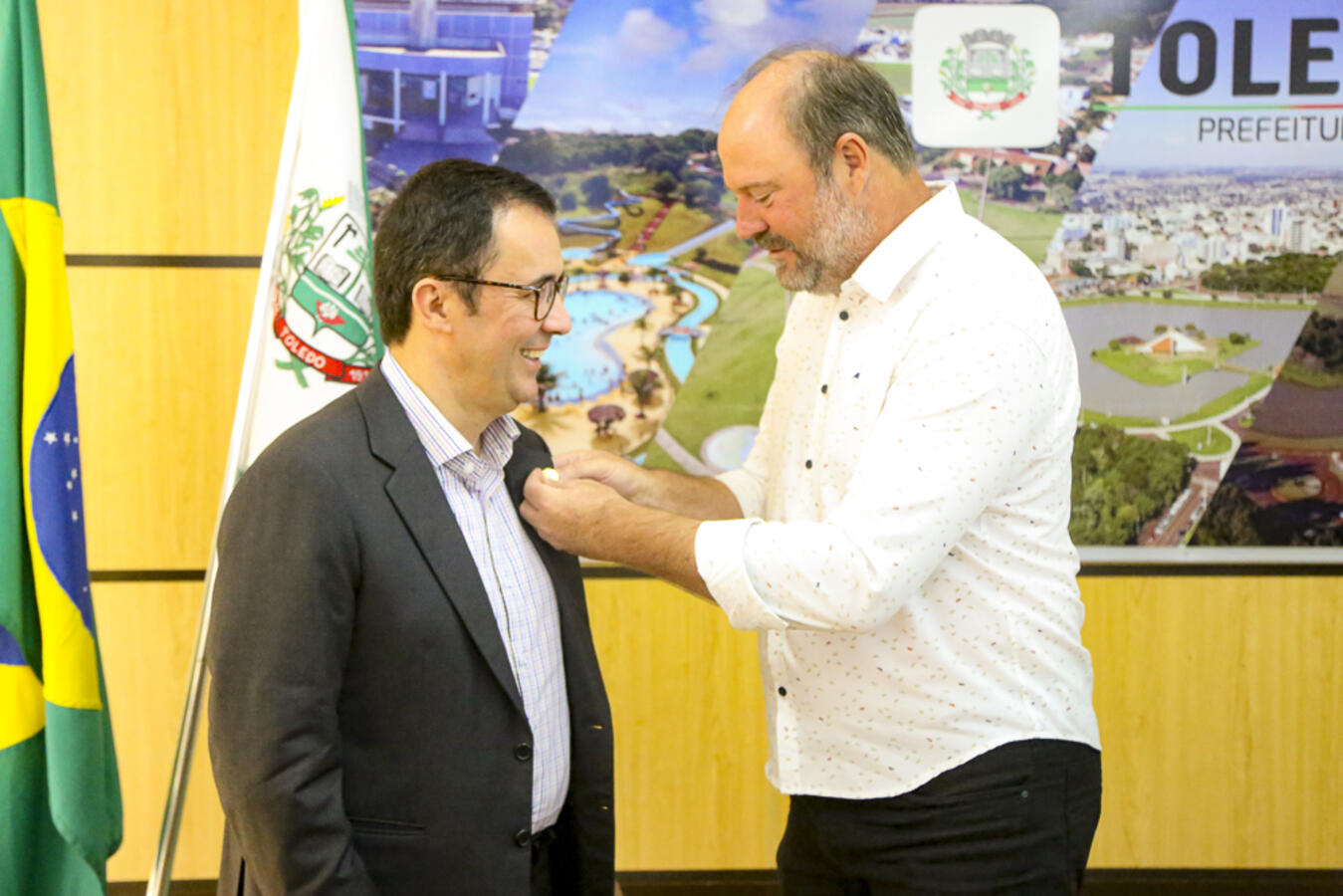  Executivo Municipal recebe visita do reitor da PUC