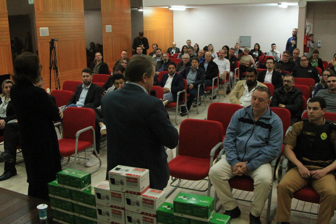 Associados da ACIT participam de encontro sobre o "Toledo é + Seguro!"