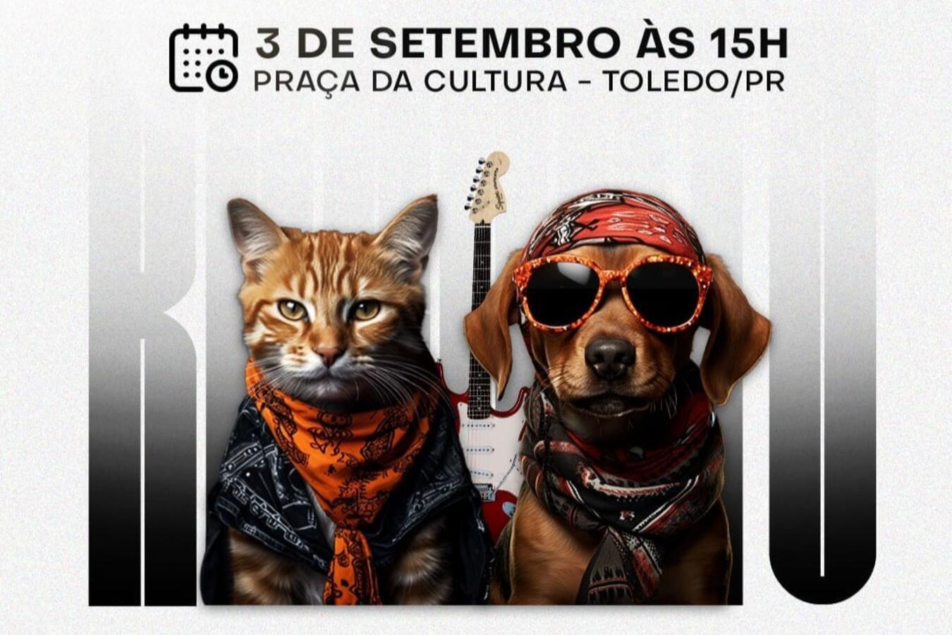 Com o objetivo de arrecadar ração para pets, evento da Afocato e da Secretaria da Cultura inicia-se às 15h e tem o apoio de várias empresas e órgãos públicos