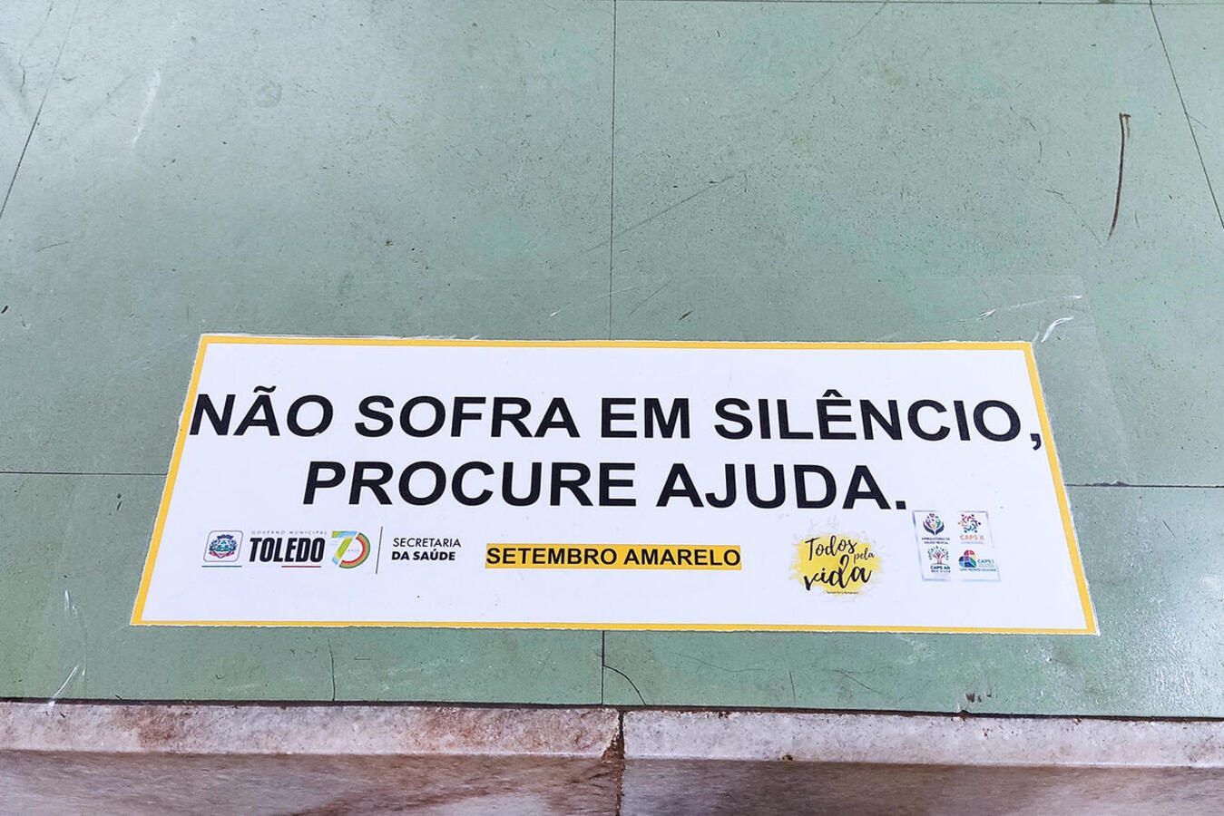 Secretaria de Saúde terá diversas ações alusiva ao Setembro Amarelo