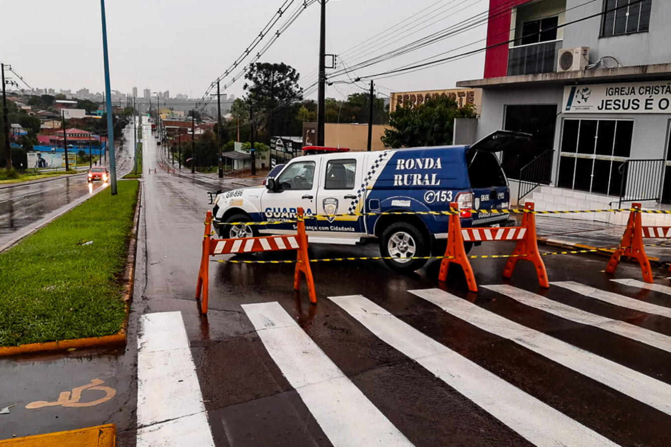 Técnicos já atuam na Avenida Maripá e planejam ação para a recuperação