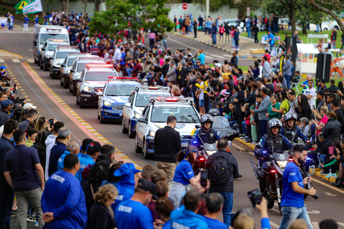 Toledanos celebram o Dia da Independência com Desfile Cívico