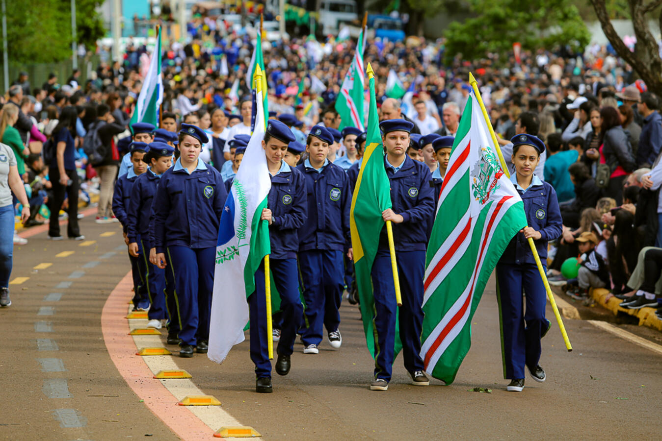 Toledanos celebram o Dia da Independência com Desfile Cívico