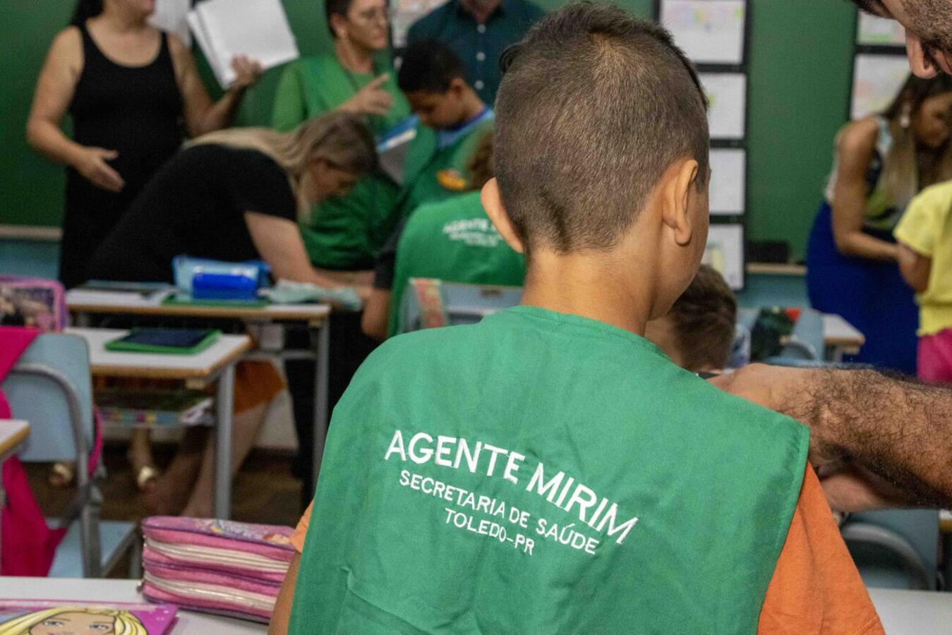 Alunos da rede municipal se tornam agentes mirins e vão auxiliar no combate à Dengue