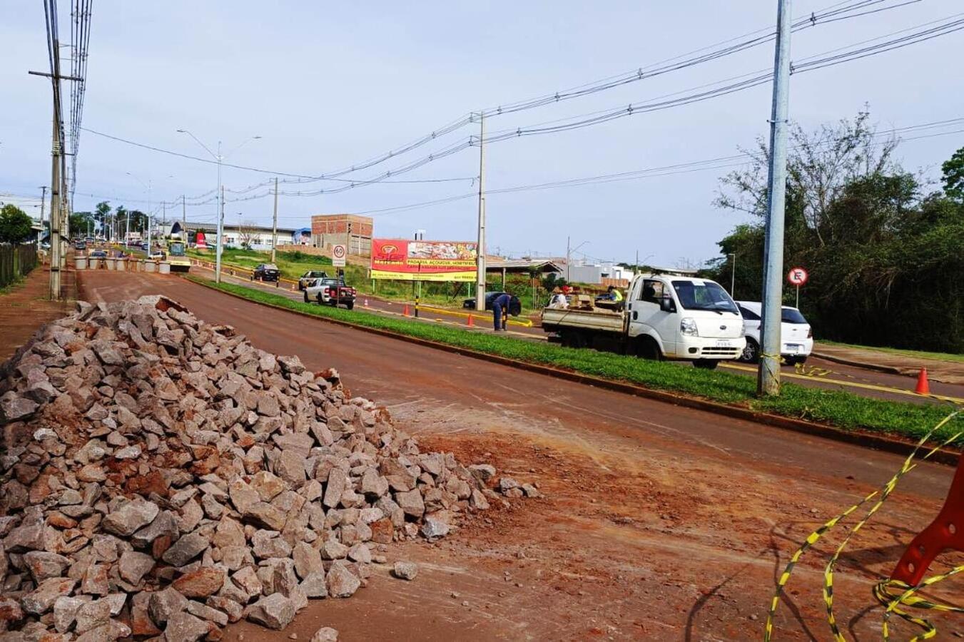 Fluxo da Avenida Maripá será liberado ainda nesta terça-feira 