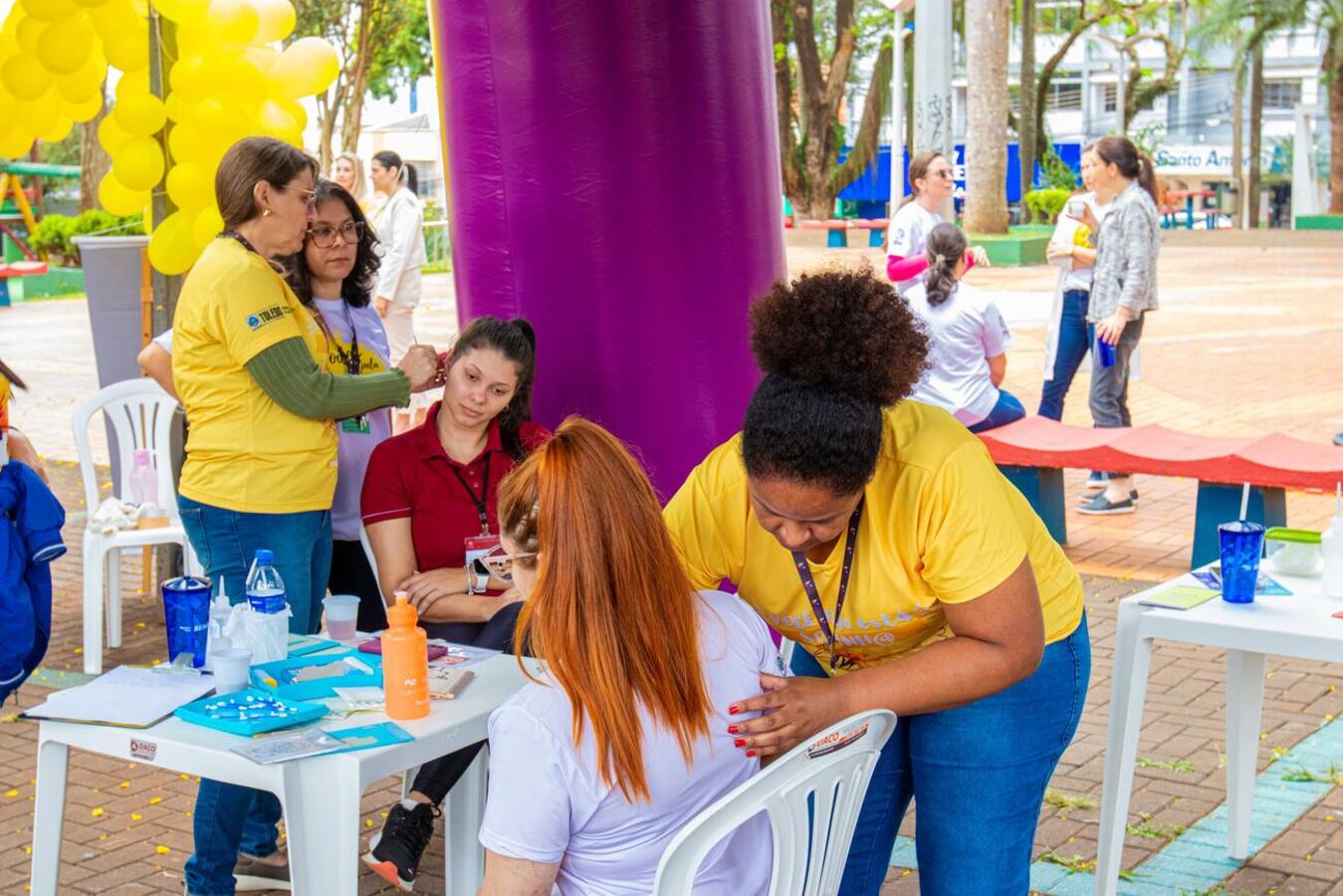 Diversas atividades foram realizadas durante o Setembro Amarelo como forma de valorizar a vida e divulgar a rede de proteção e apoio contra o suicídio