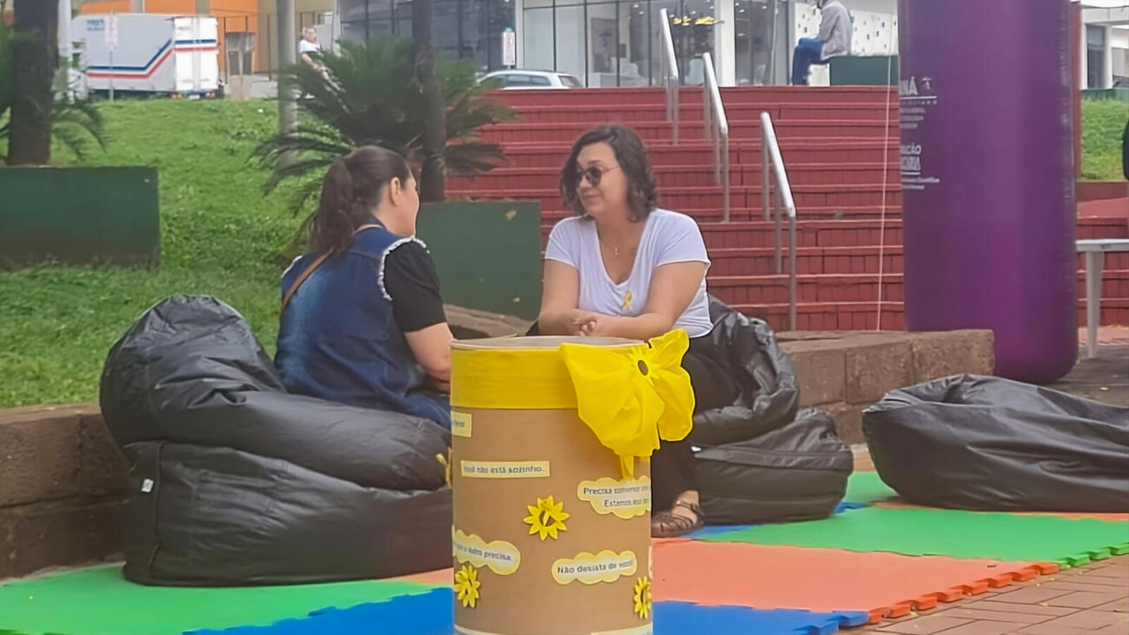 Diversas atividades foram realizadas durante o Setembro Amarelo como forma de valorizar a vida e divulgar a rede de proteção e apoio contra o suicídio