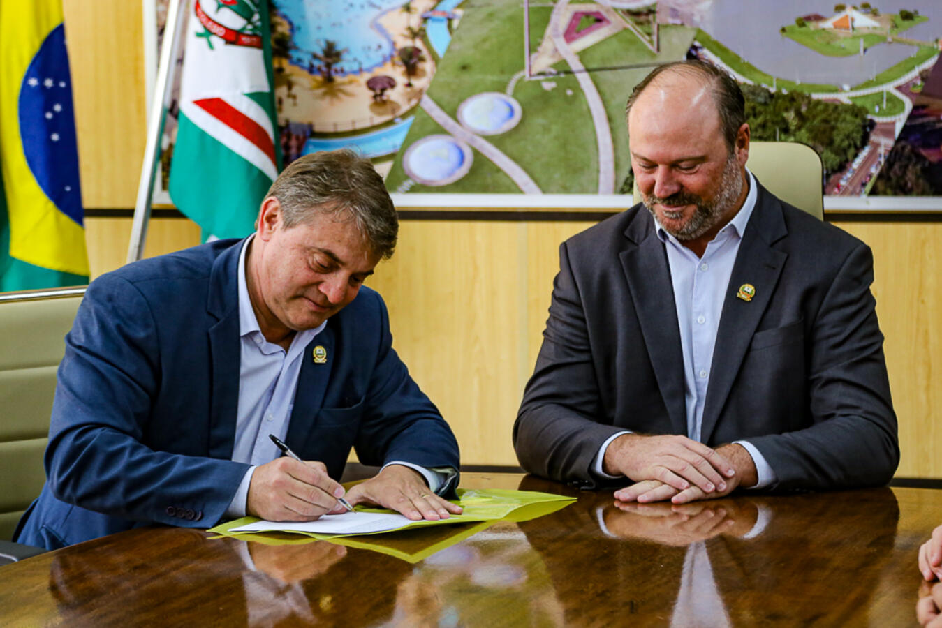 O vice-prefeito ficará à frente da Prefeitura de Toledo durante as férias do titular Beto Lunitti.