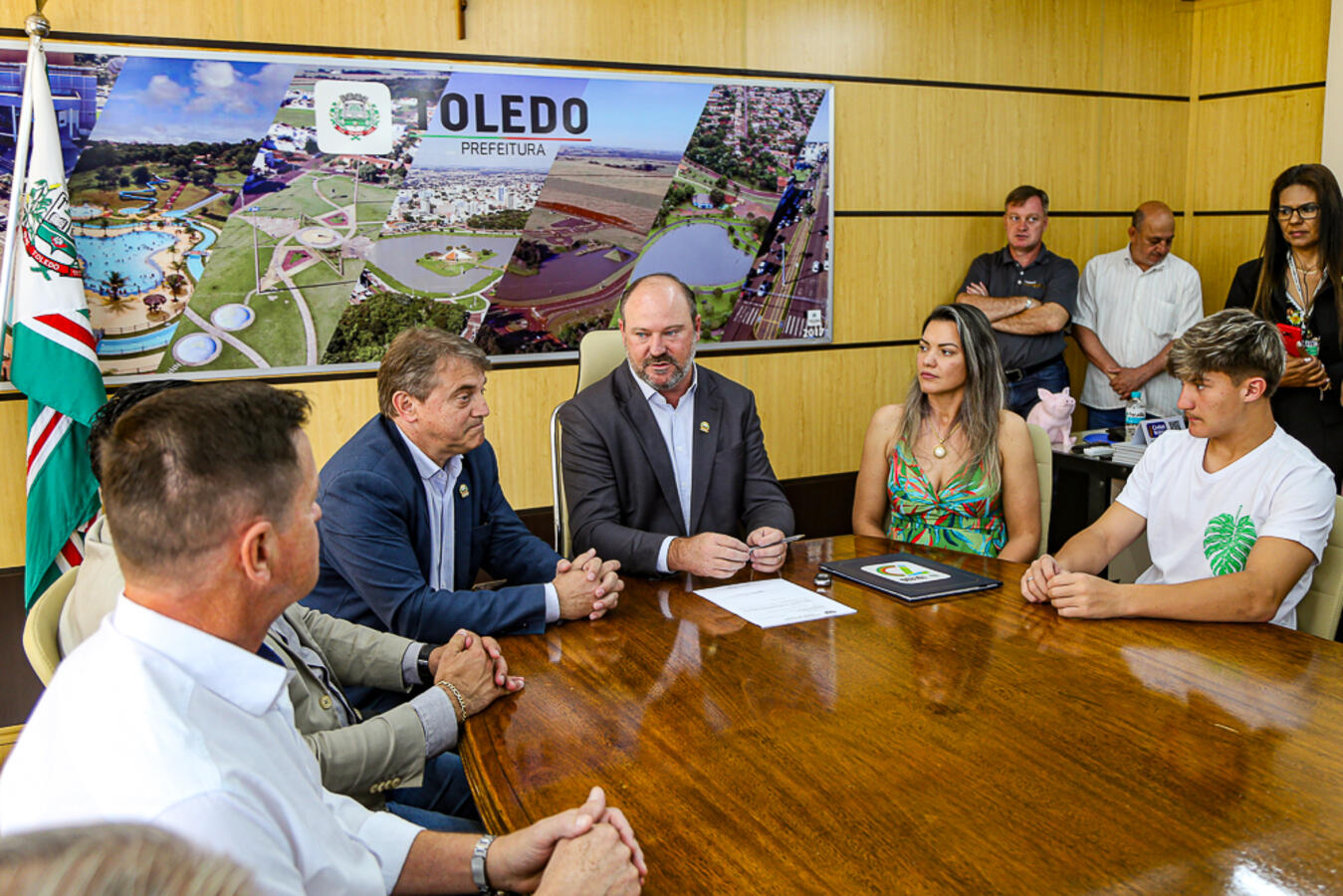 O vice-prefeito ficará à frente da Prefeitura de Toledo durante as férias do titular Beto Lunitti.