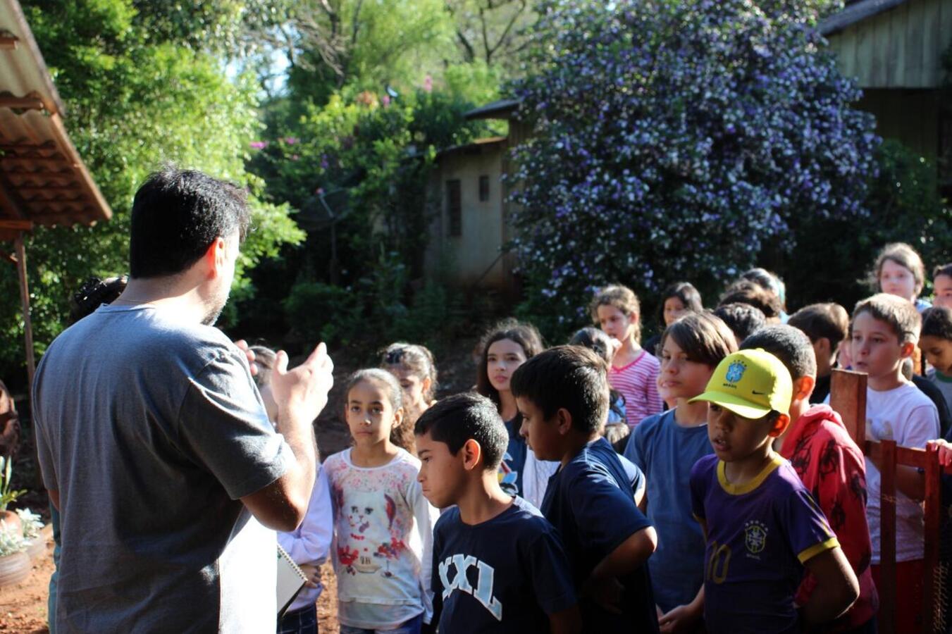 A Oficina de Introdução à Agroecologia foi ofertada na Escola Waldyr Luiz Becker nas semanas do mês de agosto deste ano