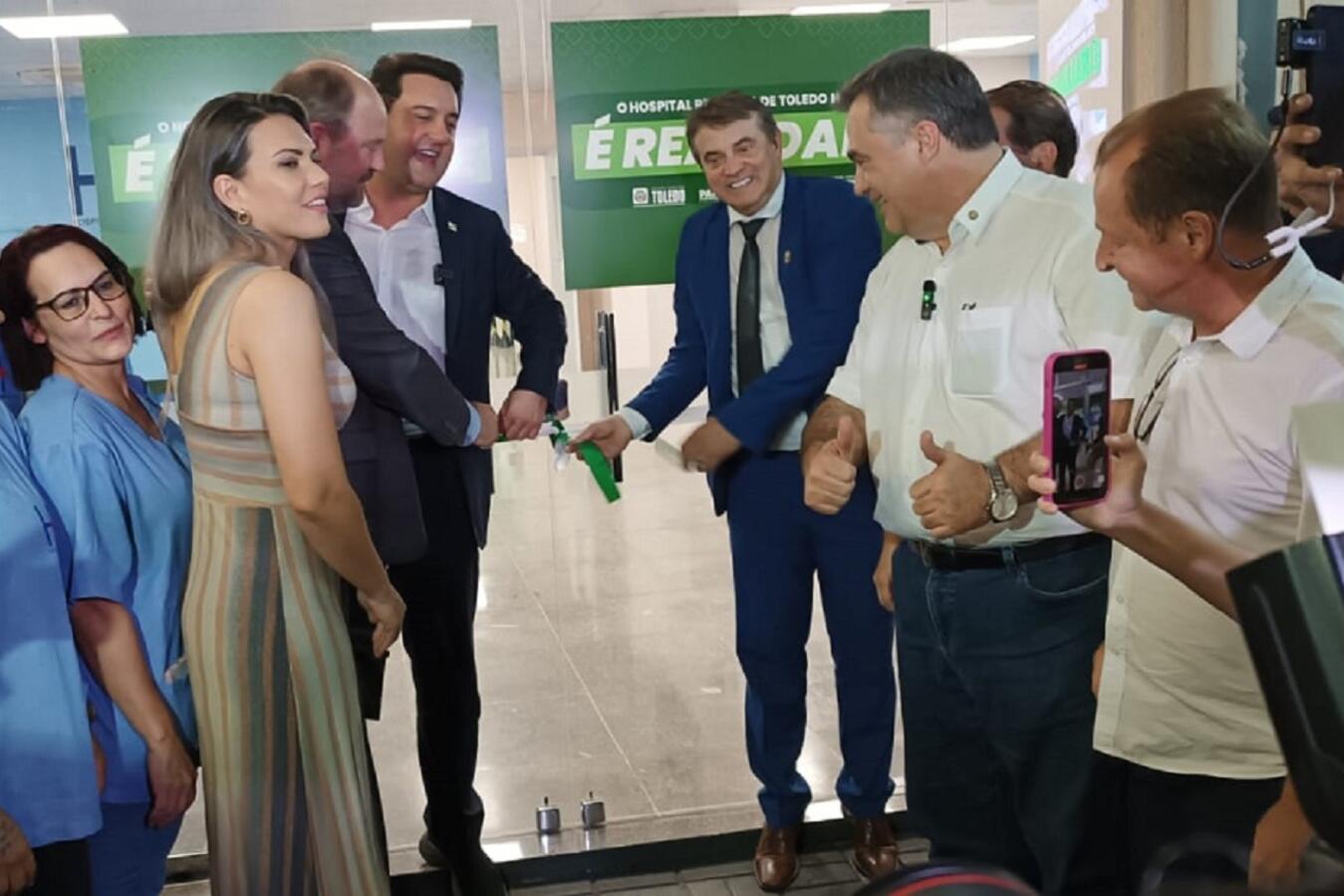 Solenidade na tarde desta sexta (6) representa o início de uma nova fase no atendimento hospitalar à população, que tanto esperou pela conclusão desta obra