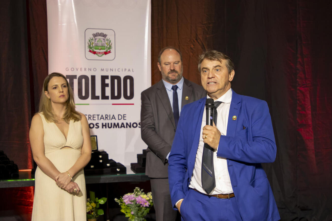 Servidores municipais são homenageados pelo tempo dedicado à população toledana