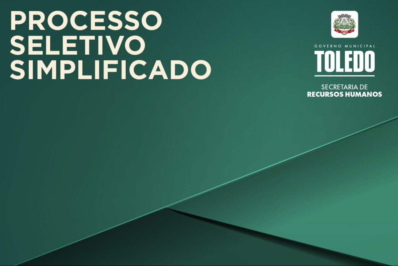 Toledo também lançou recentemente editais de concurso (inscrições terminam hoje [24]), processo seletivo simplificado para professor e farmacêutico, e teste para estagiários