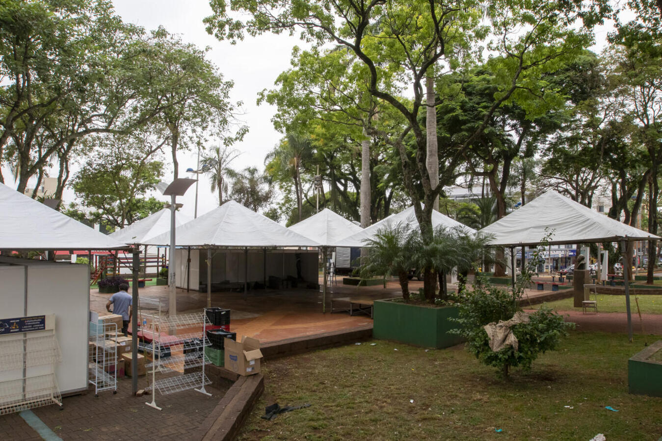 Evento, que prossegue até quinta (12), terá 42 atividades em vários pontos da cidade, a maioria no Centro Cultural Oscar Silva e na Praça Willy Barth (foto)