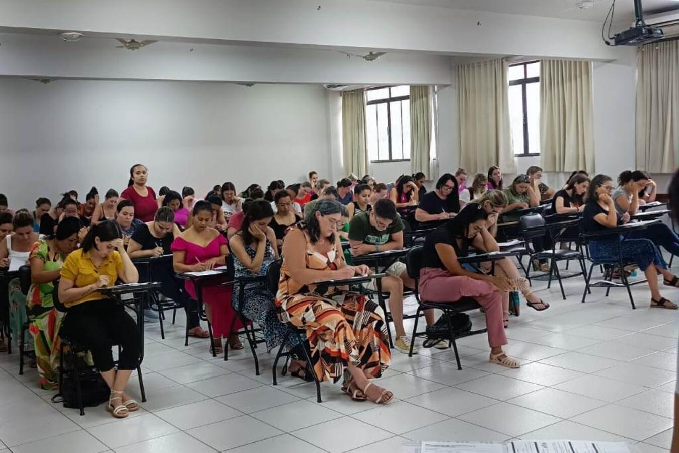 6375 pessoas participaram do Concurso Público Nº 03/2023 no domingo
