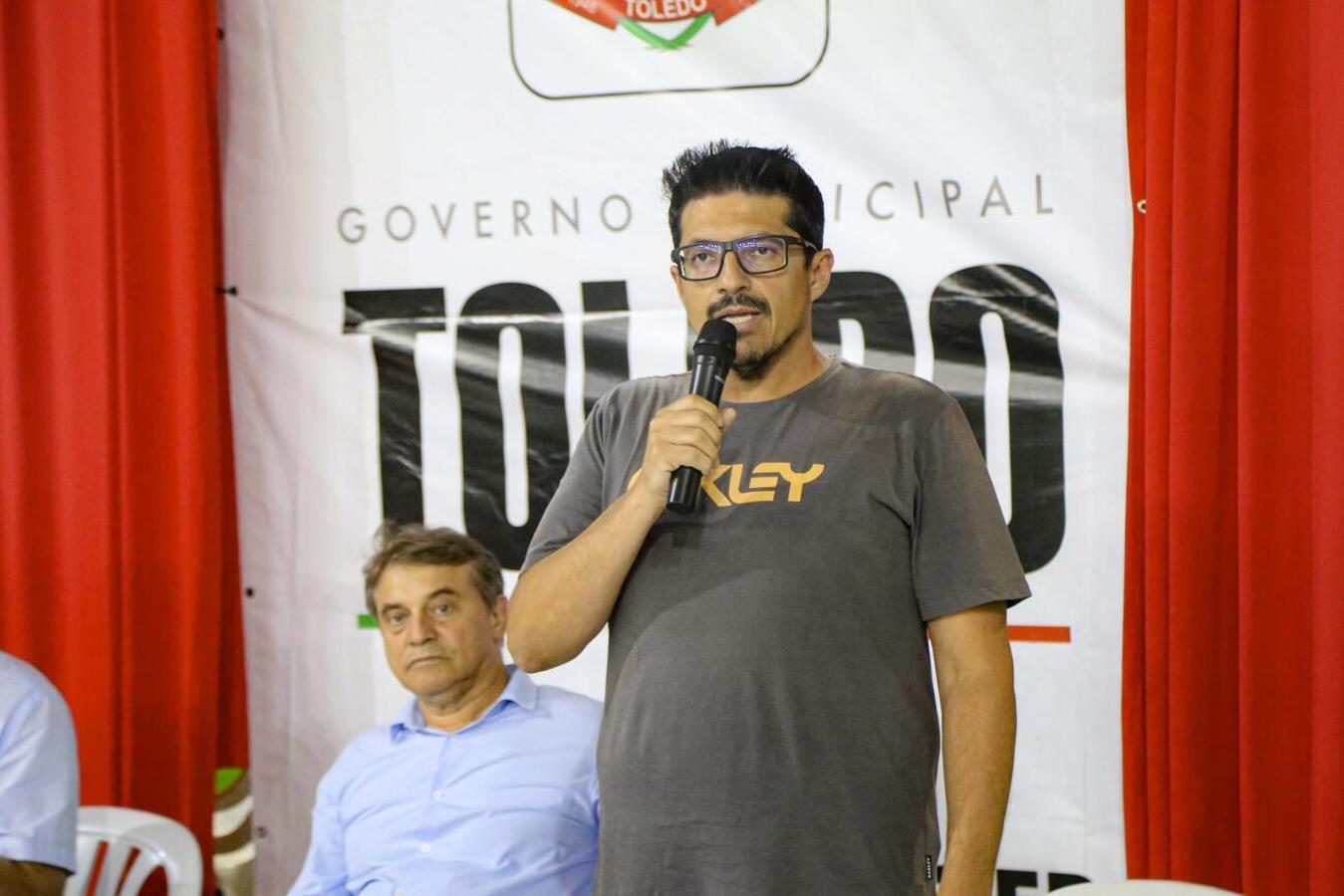 Euzébio Garcia recebeu cerimônia de abertura dos Jogos Abertos de Toledo 
