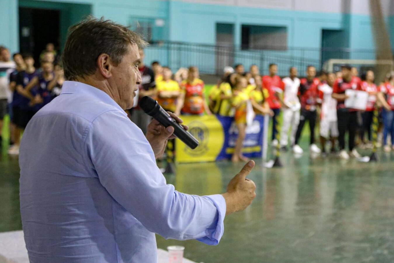 Euzébio Garcia recebeu cerimônia de abertura dos Jogos Abertos de Toledo 