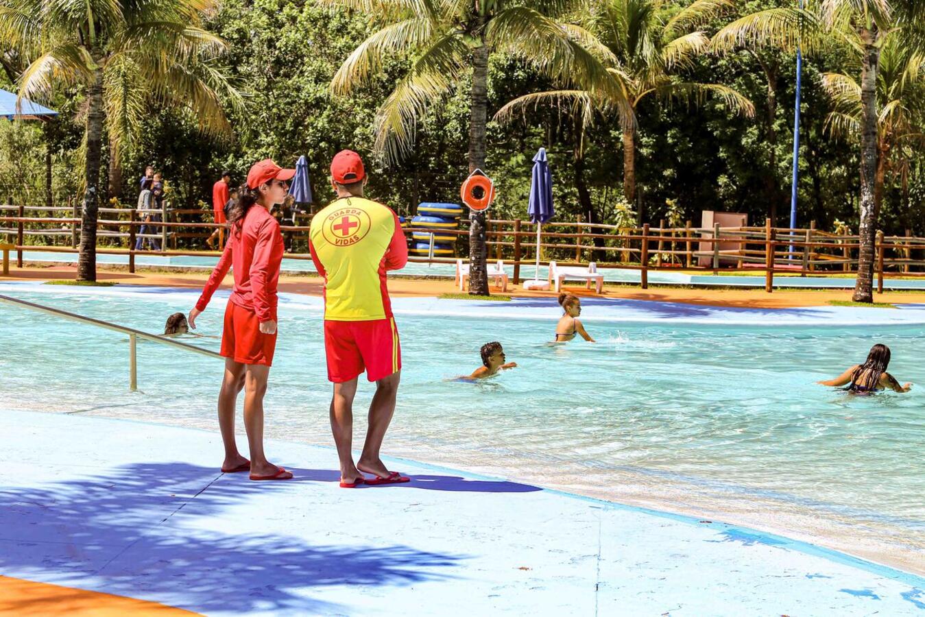 Parque das Águas retomou atividades no sábado