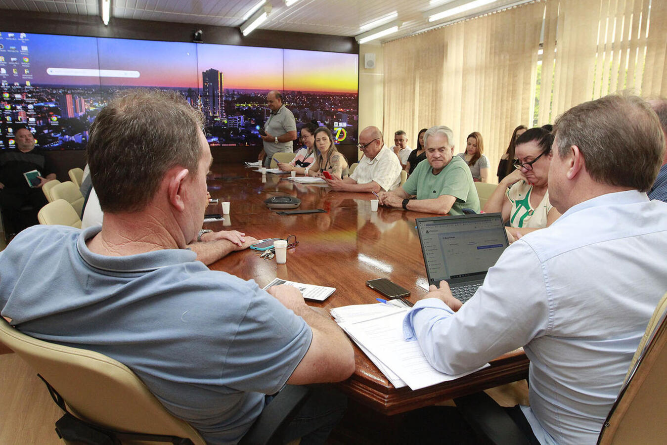 Reuniões ordinárias semanais fortalecem a relação institucional entre o Executivo e Legislativo