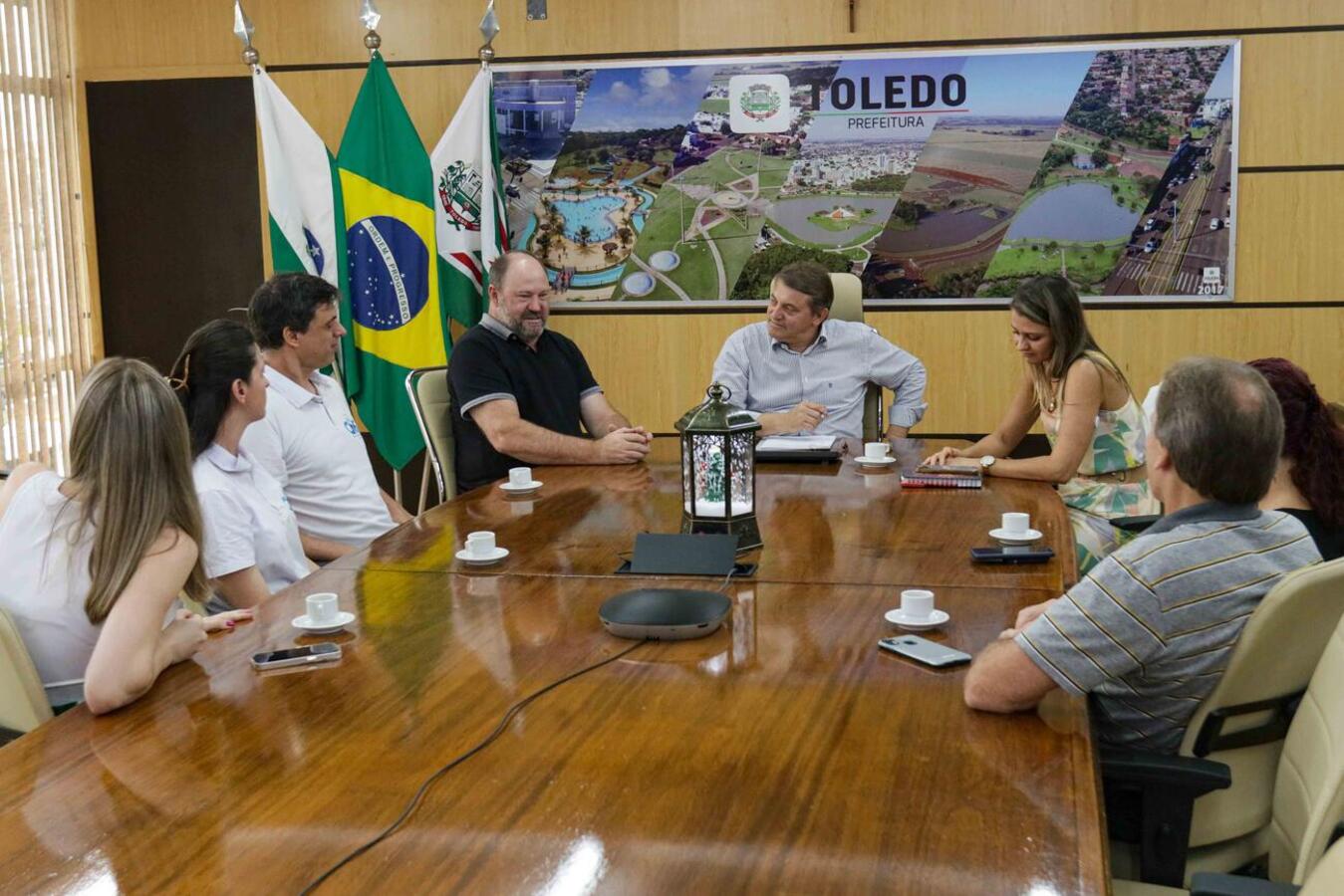 Conselho Municipal de Saúde apresenta nova mesa diretiva ao prefeito