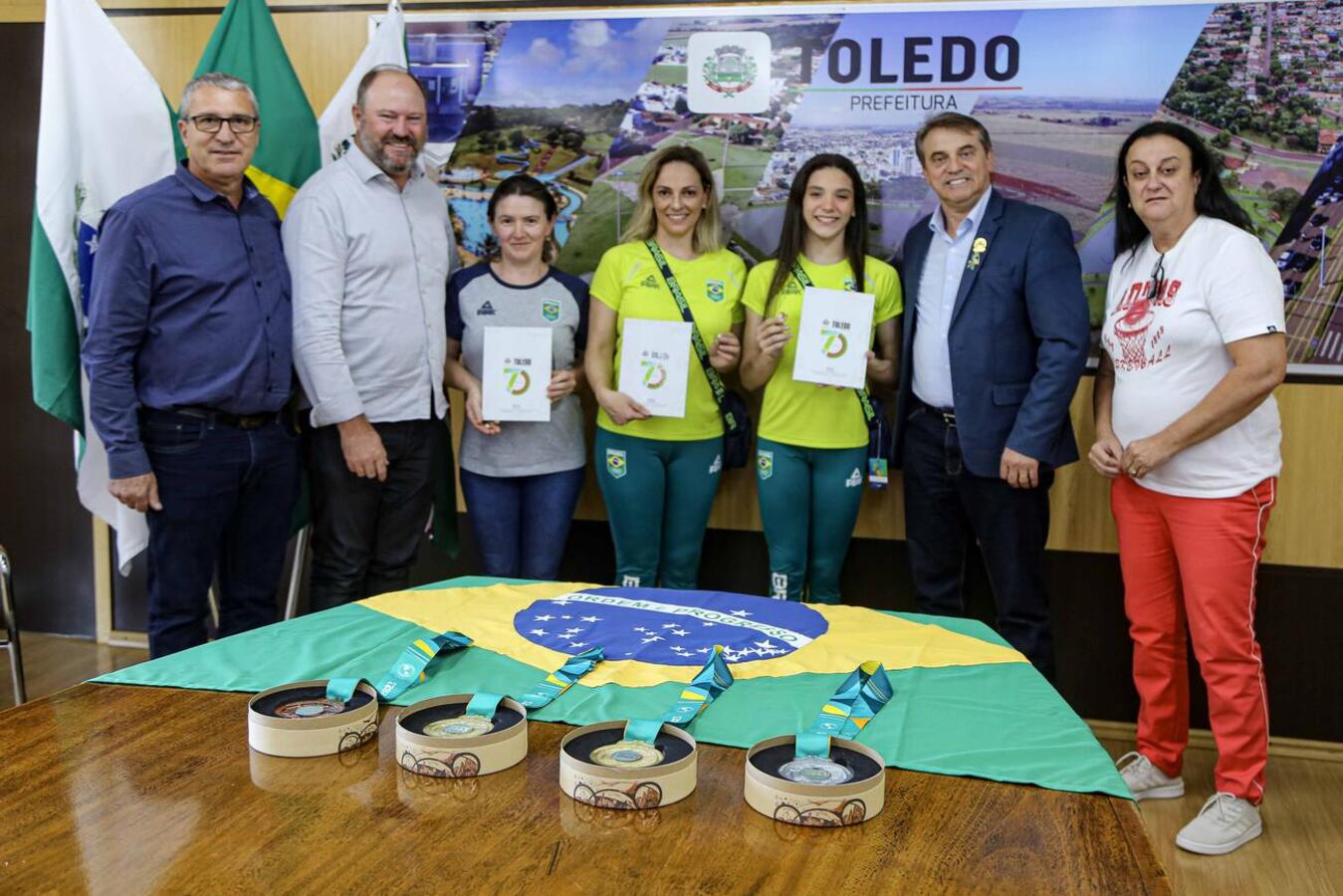 Ginasta toledana conquista quatro medalhas no Pan-Americano de Santiago