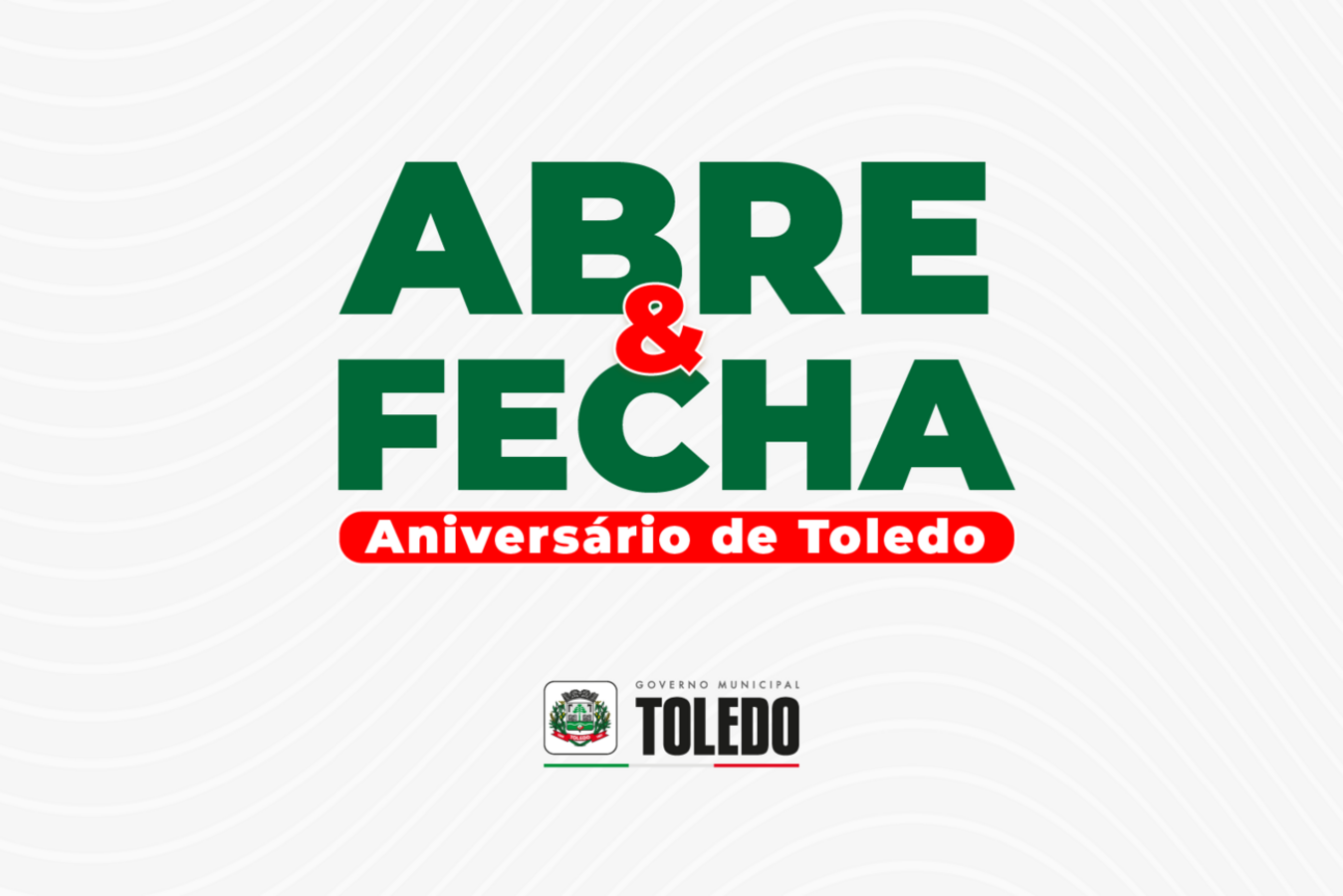 Repartições vinculadas à Prefeitura fecham nesta quinta-feira (14) e retomam atendimento normal na segunda (18); serviços essenciais mantêm funcionamento