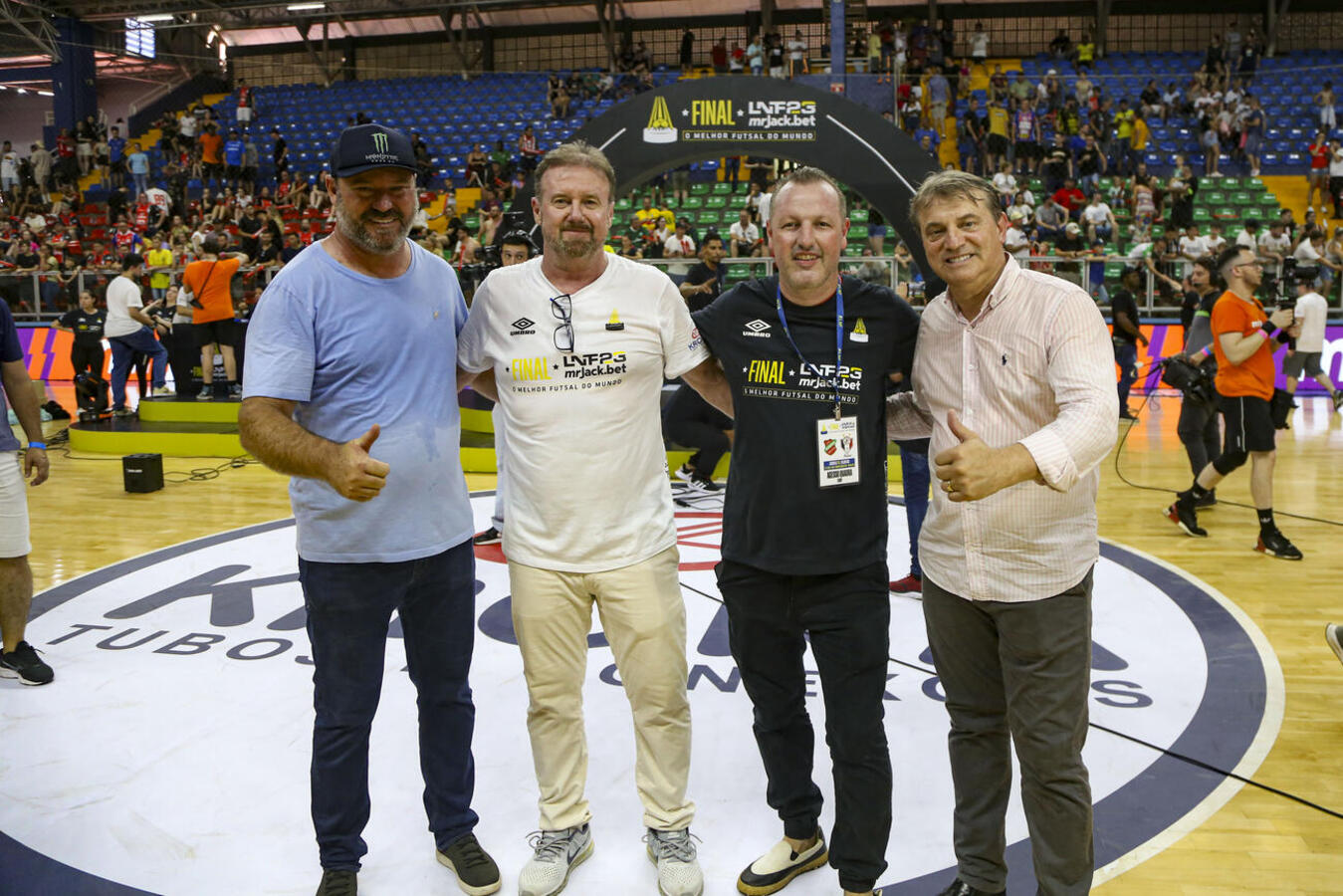 Alcides Pan foi palco da emocionante final da Liga Nacional de Futsal