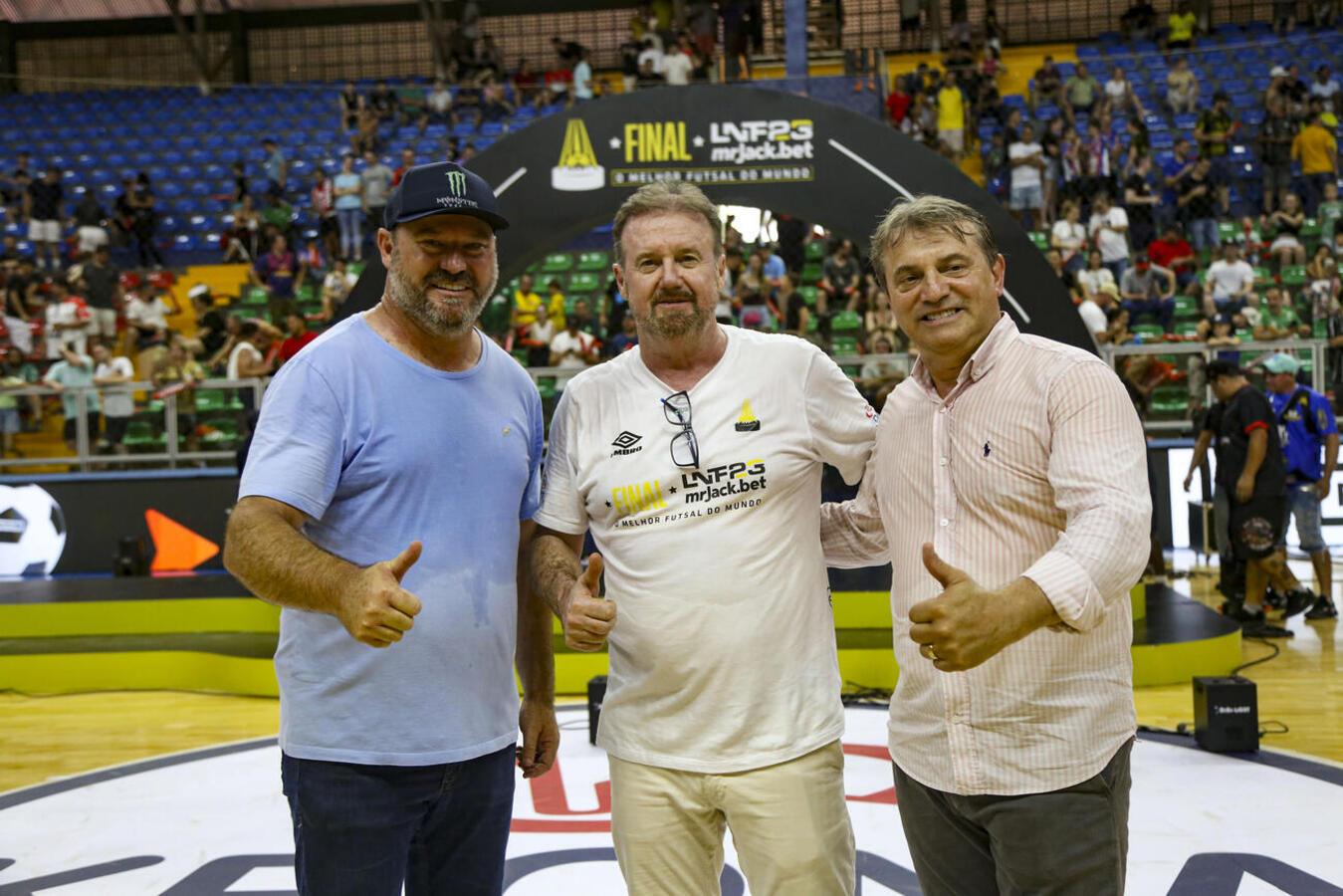 Alcides Pan foi palco da emocionante final da Liga Nacional de Futsal