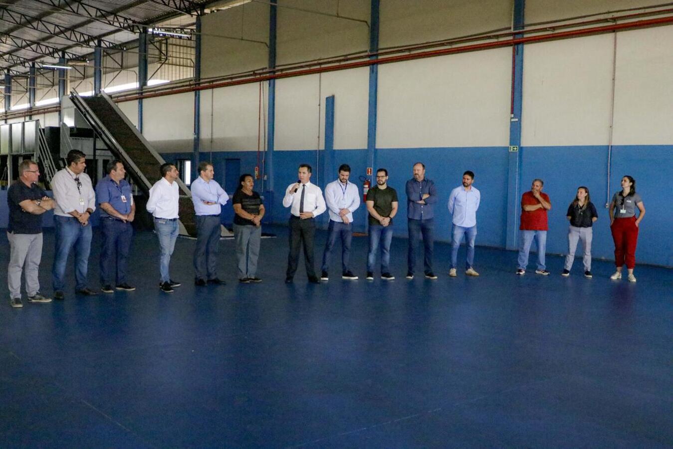 Aproximadamente R$2,8 milhões foram investidos na nova Unidade de Valoração de Resíduos (UVR). Recursos da Itaipu e Secretaria Municipal de Meio Ambiente