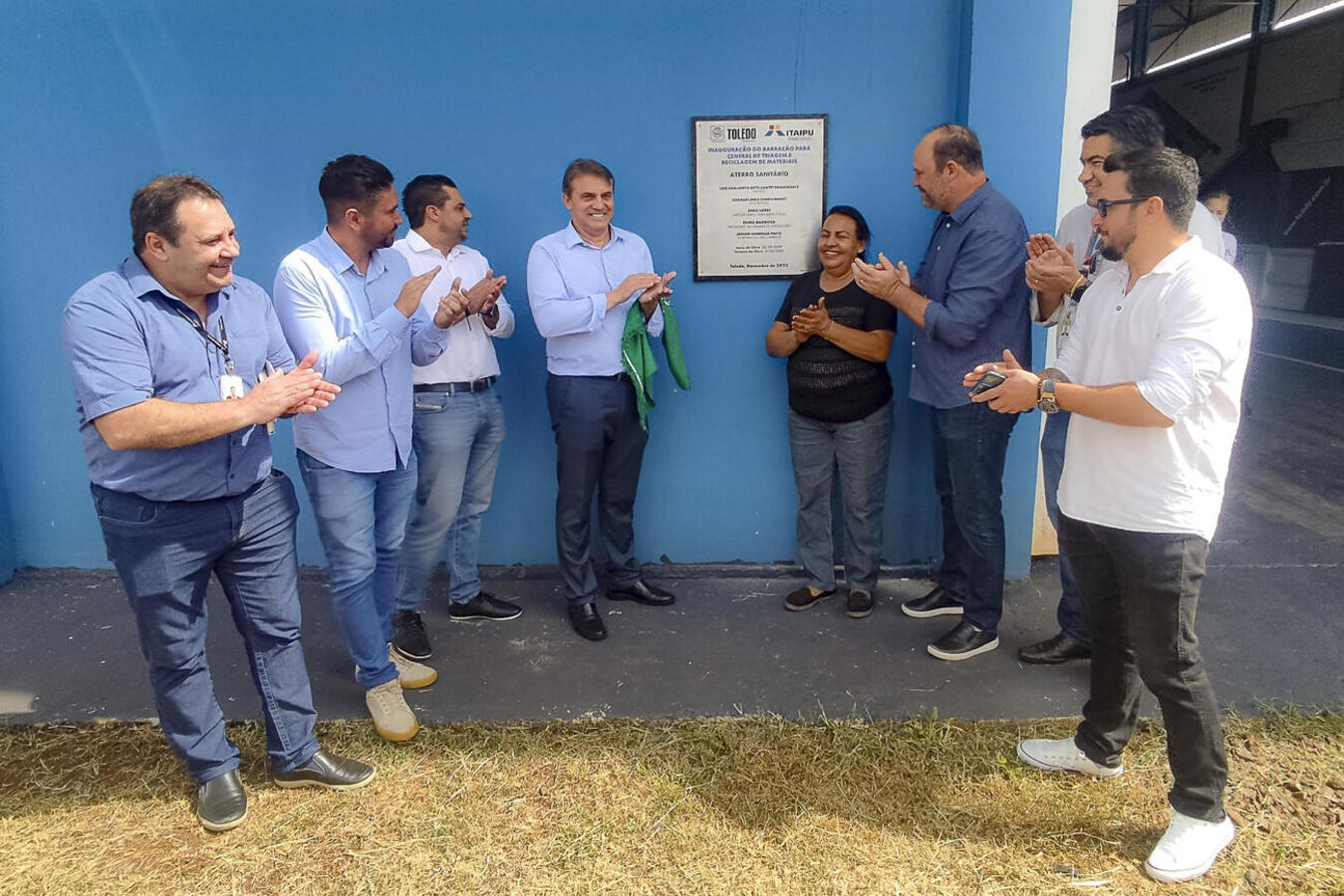 Aproximadamente R$2,8 milhões foram investidos na nova Unidade de Valoração de Resíduos (UVR). Recursos da Itaipu e Secretaria Municipal de Meio Ambiente
