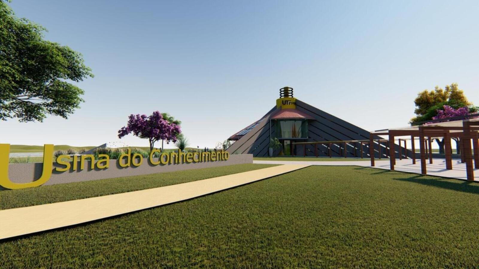 Serviços na parte elétrica, pintura interna e colocação de pavers estão sendo realizados no local, que sediará, em parceria com a UTFPR, centro de educação e novas tecnologias