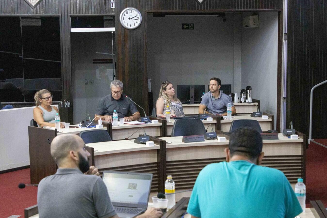 Gestores da Secretaria de Esportes e Lazer apresentaram os resultados do quadrimestre em audiência pública na Câmara de Vereadores de Toledo