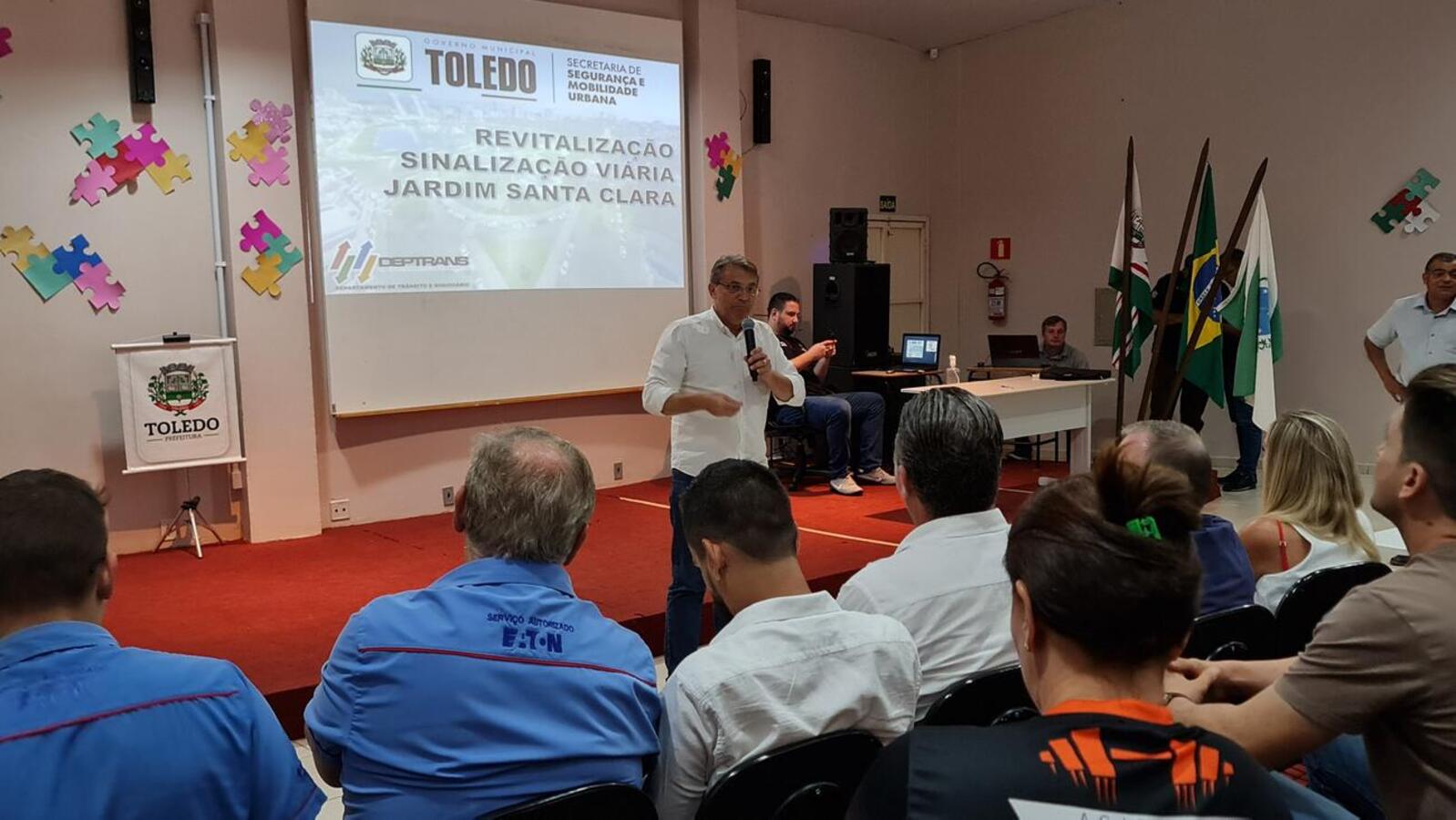 Aproximadamente R$700 mil serão investidos para urbanização de rua e revitalização do trânsito do Santa Clara IV e Pinheirinho