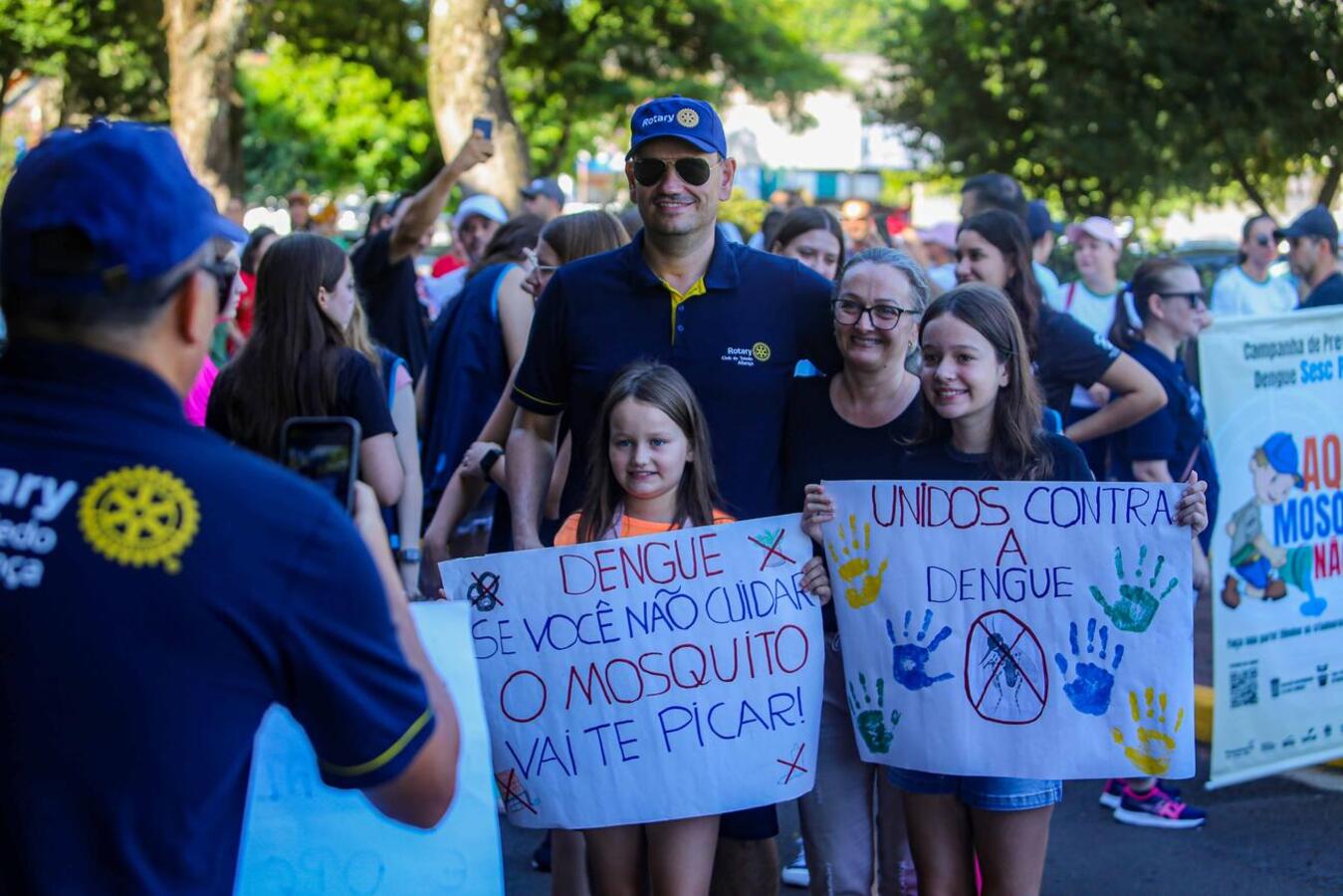 Prefeitura realiza mobilização para sensibilizar sobre o perigo da dengue
