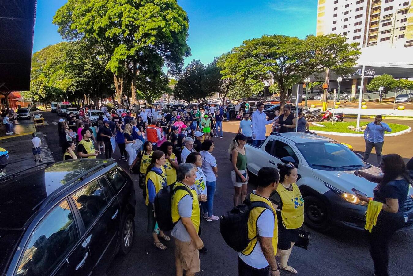 Prefeitura realiza mobilização para sensibilizar sobre o perigo da dengue