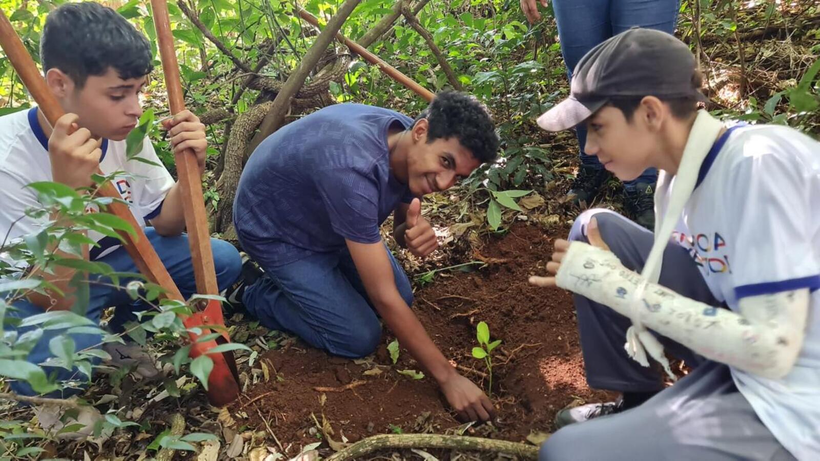 Ação Educativa envolveu o Núcleo dos Objetivos de Desenvolvimento Sustentável e demais parceiros em uma propriedade rural próxima a Novo Sobradinho