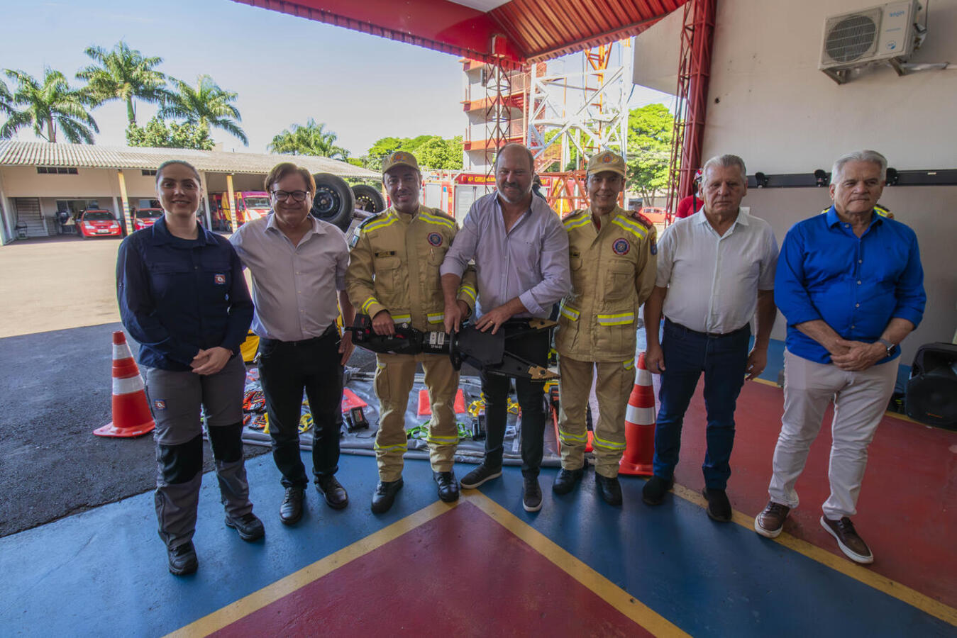 Vice-prefeito e secretário de Segurança representaram governo municipal em solenidade realizada na manhã desta sexta (1º) no quartel da corporação em Toledo