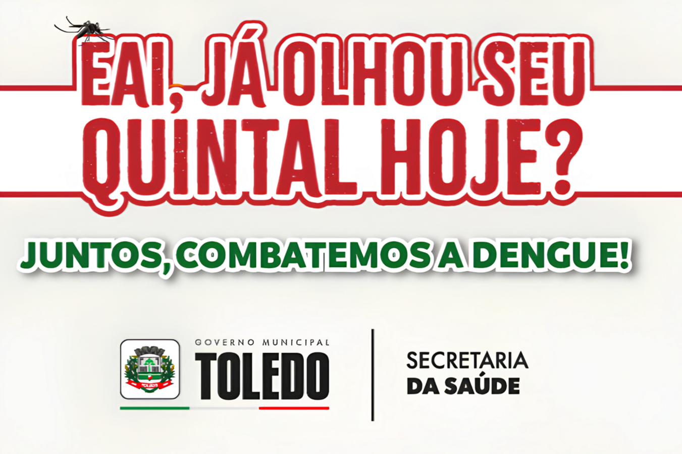 A situação serve de alerta para a gravidade do problema enfrentado por Toledo, mas que atinge também o Paraná e o Brasil
