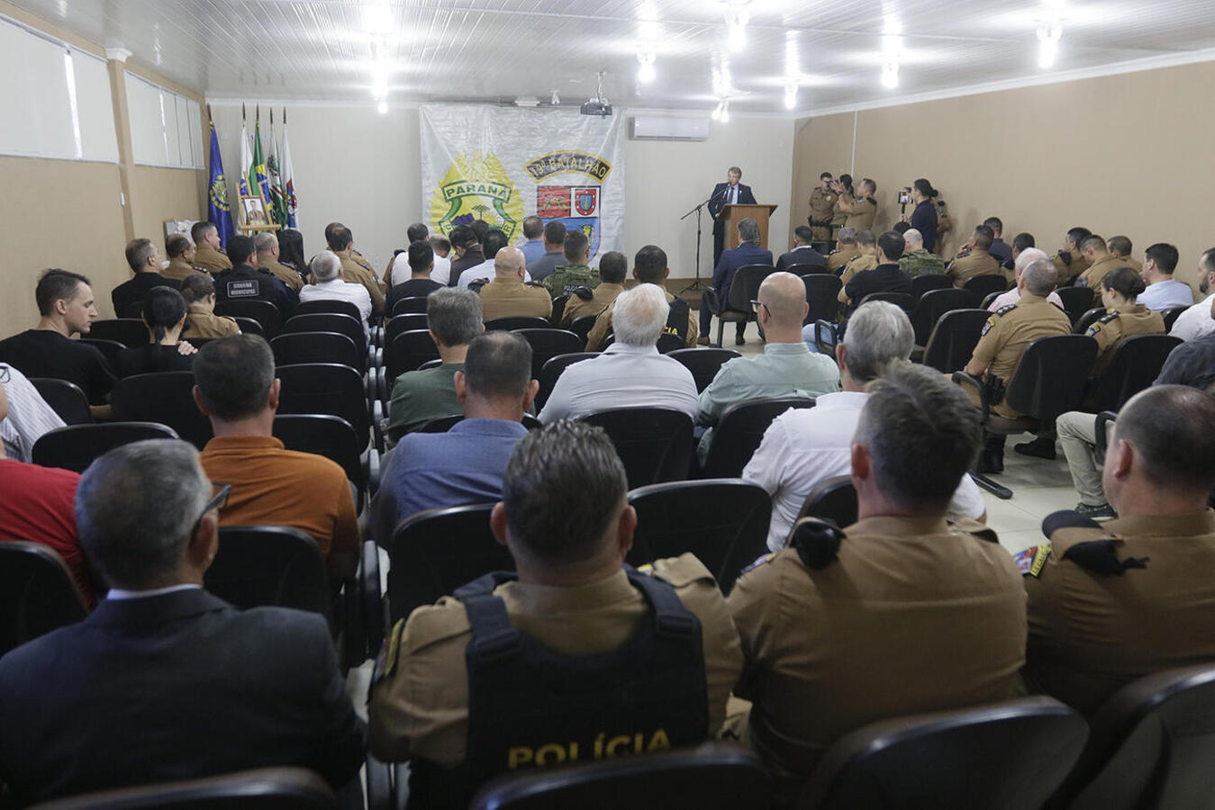 Evento ocorreu na manhã desta quinta (14); Batalhão será liderado pelo coronel Valmir de Souza, que assume o lugar do tenente-coronel Jorge Aparecido Fritola