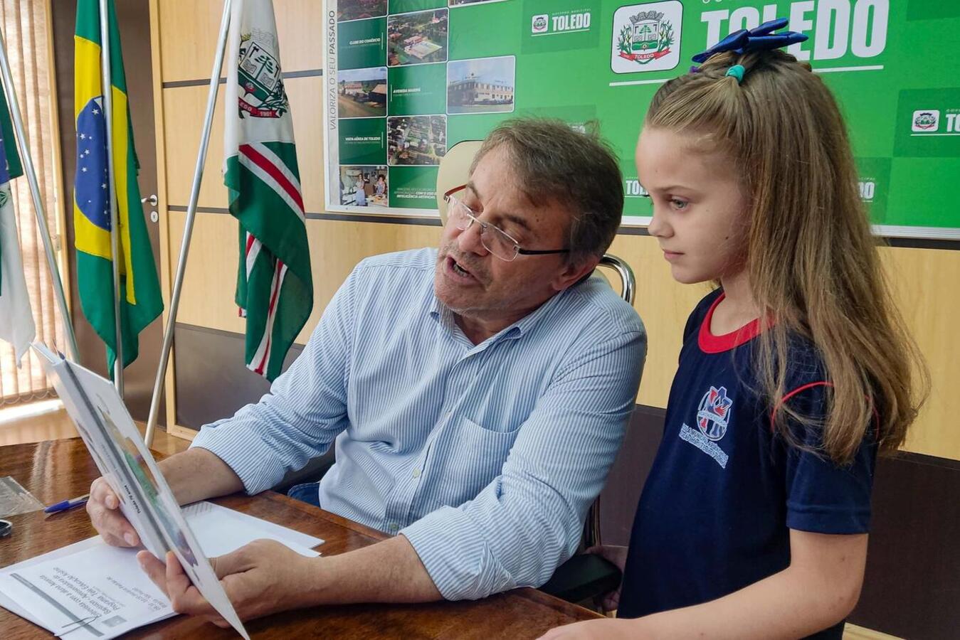 Projeto da Escola Arsênio Heiss transforma estudantes em repórteres
