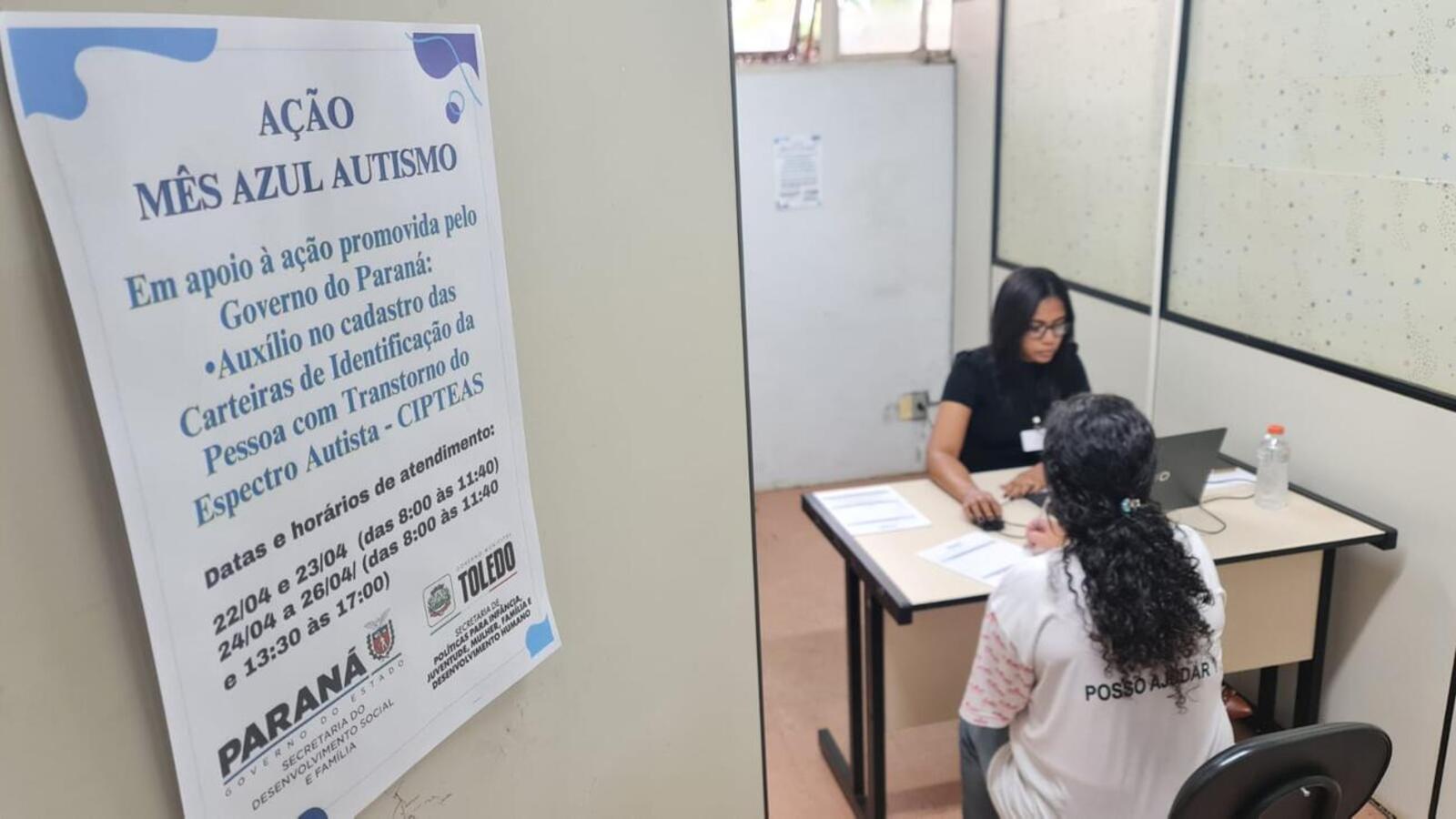 A solicitação da Carteira de Identificação da Pessoa com Transtorno do Espectro Autista (CIPTEAS) segue até a próxima sexta-feira (26)